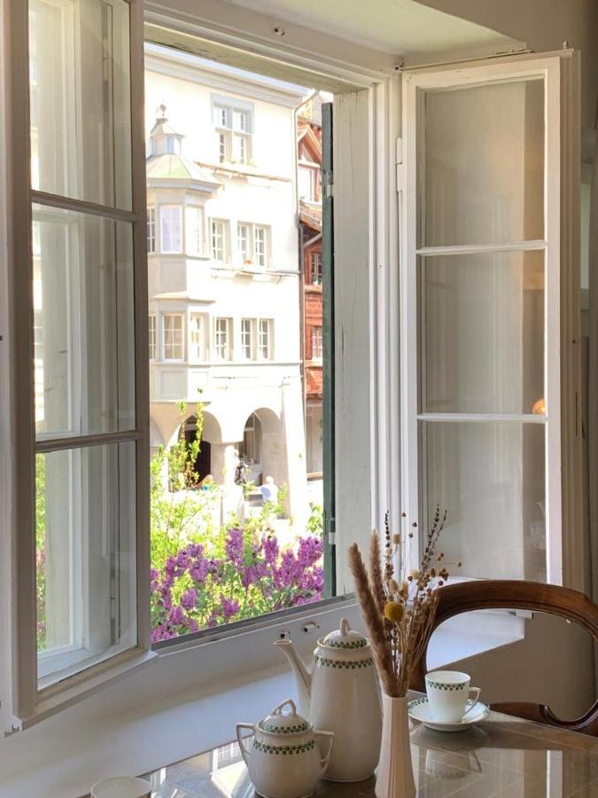 Old Town Charm & Central Location In Rapperswil Bagian luar foto